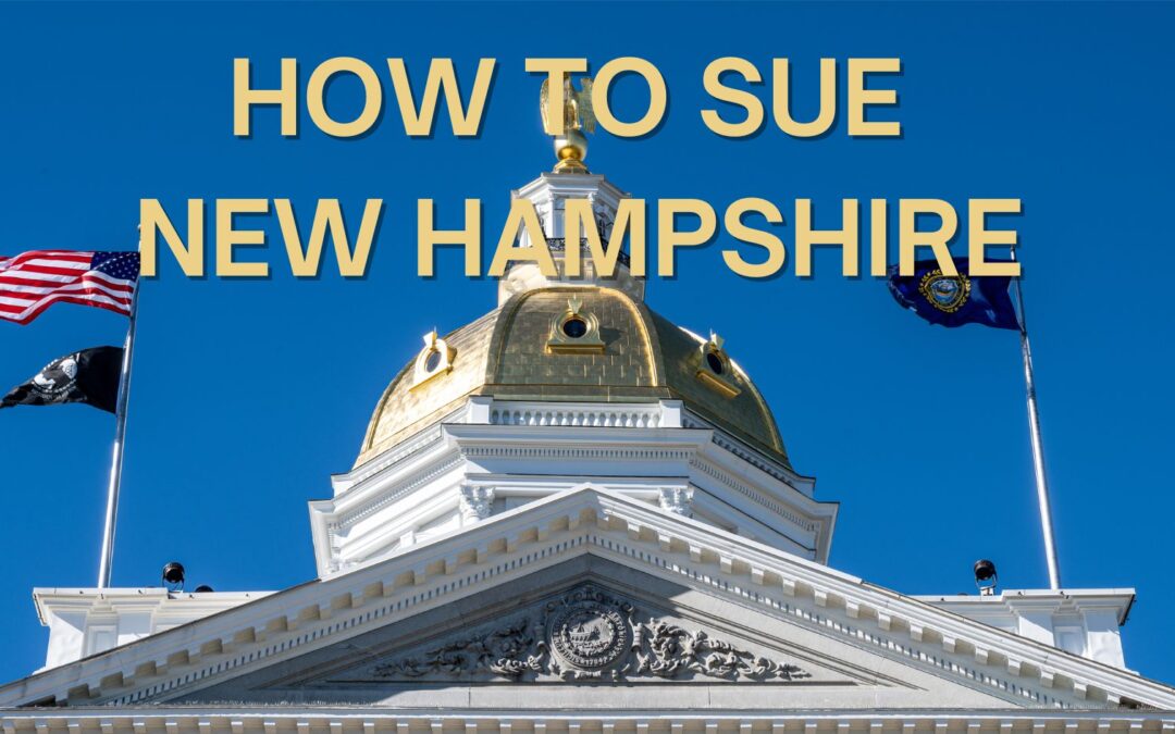 How to Sue New Hampshire State Government